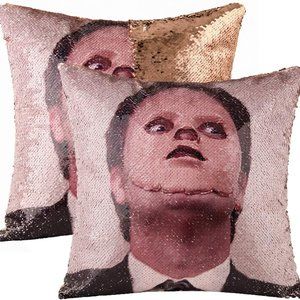 REVERSIBLE SEQUIN DWIGHT PILLOW
